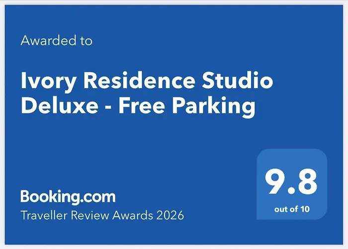 Ivory Deluxe - Free Parking Apartamento *